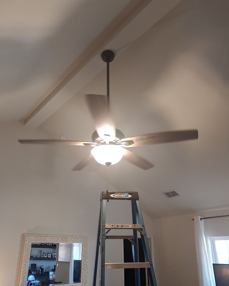 Home Handyman Services Mike Kuykendall, Can A Handyman Install Ceiling Fan In Texas